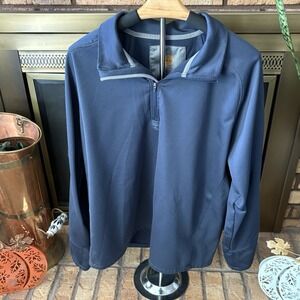 Timberland Men's Quarter Zip Long Sleeve Shirt Size 2XL